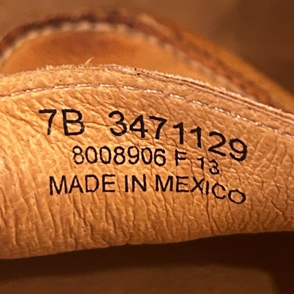 Frye Womens Douglas Penny Leather Loafers Shoes Brown 8008906 Size 7B - Picture 12 of 12